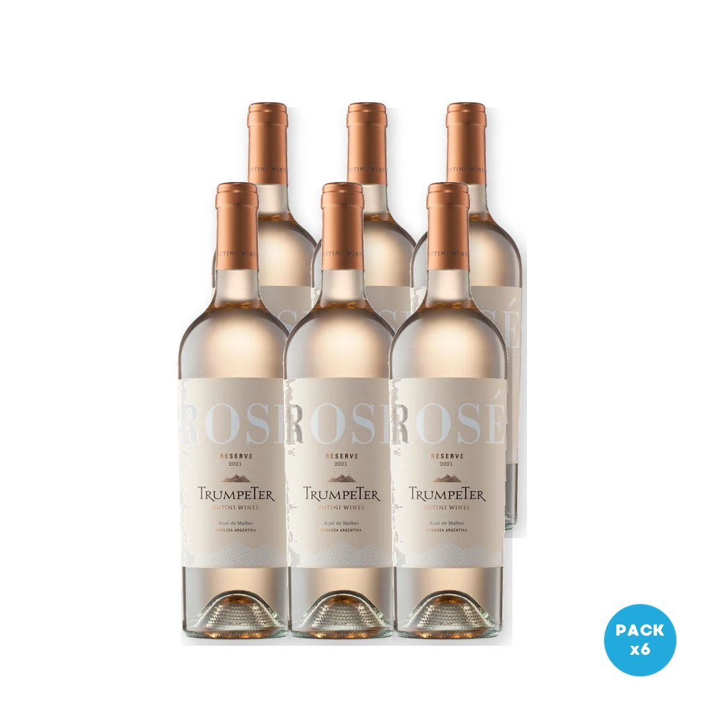 Trumpeter - Vino Rosé Reserva 750ml - 6 unidades