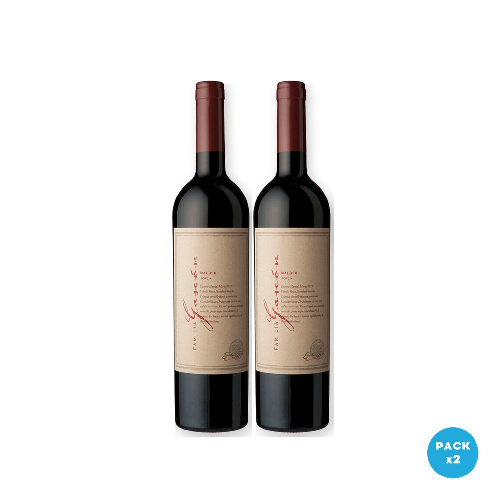 Escorihuela Gascón – Vino Familia Gascon Malbec 750ml – 2 unidades Escorihuela Gascón - Vino Familia Gascon Malbec 750ml - 2 unidades