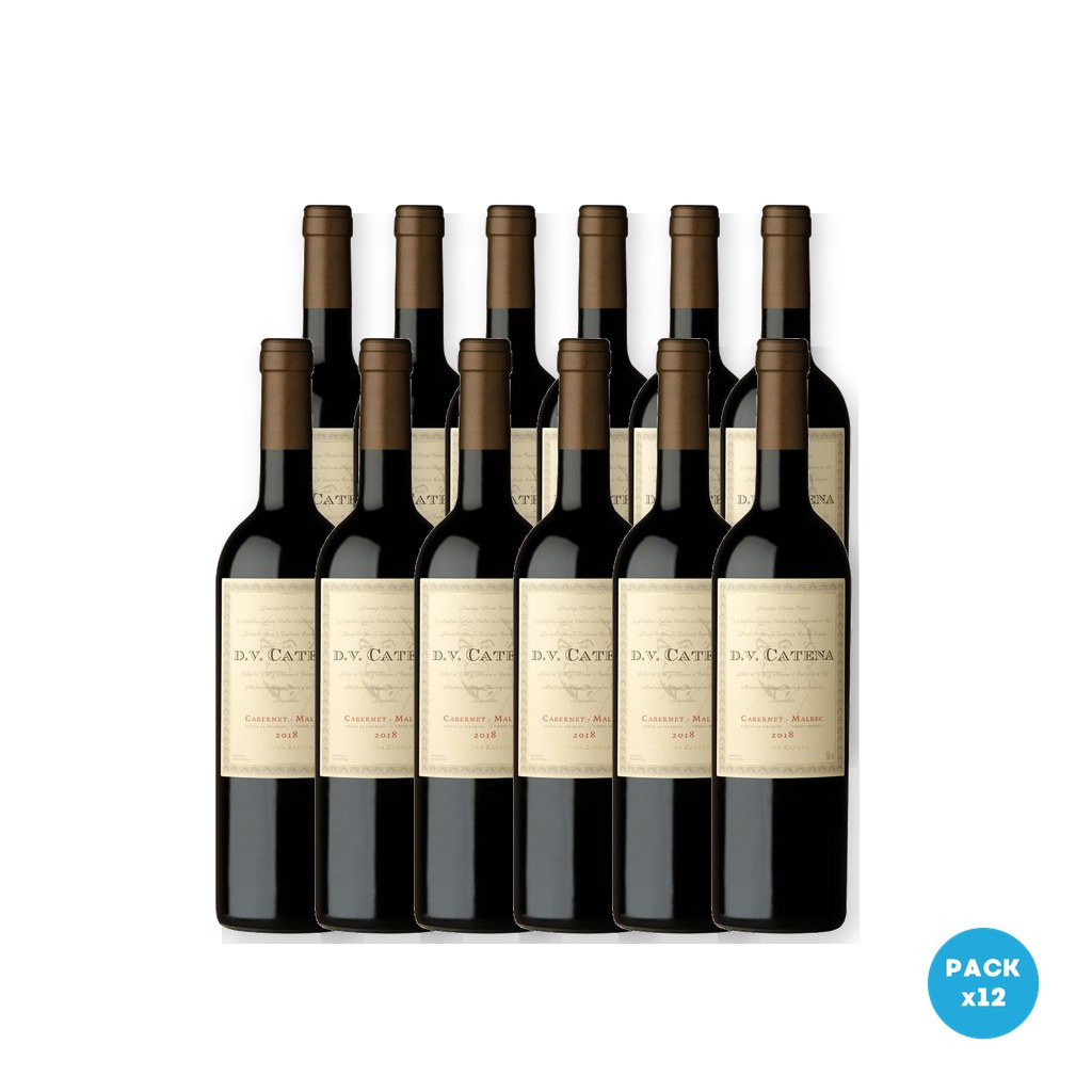 Catena Zapata – Vino Tinto Cabernet Y Malbec 750ml – 12 unidades Catena Zapata - Vino Tinto Cabernet Y Malbec 750ml - 12 unidades