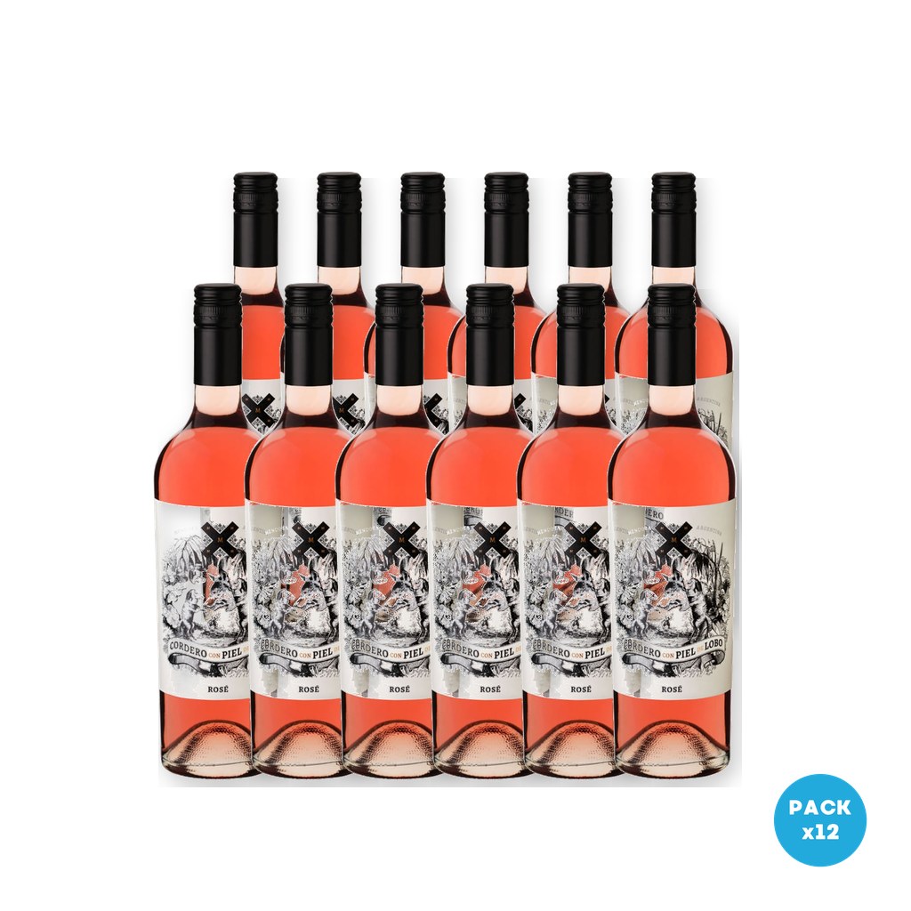 Cordero con Piel de Lobo – Vino Rose 750ml – 12 unidades Cordero con Piel de Lobo - Vino Rose 750ml - 12 unidades
