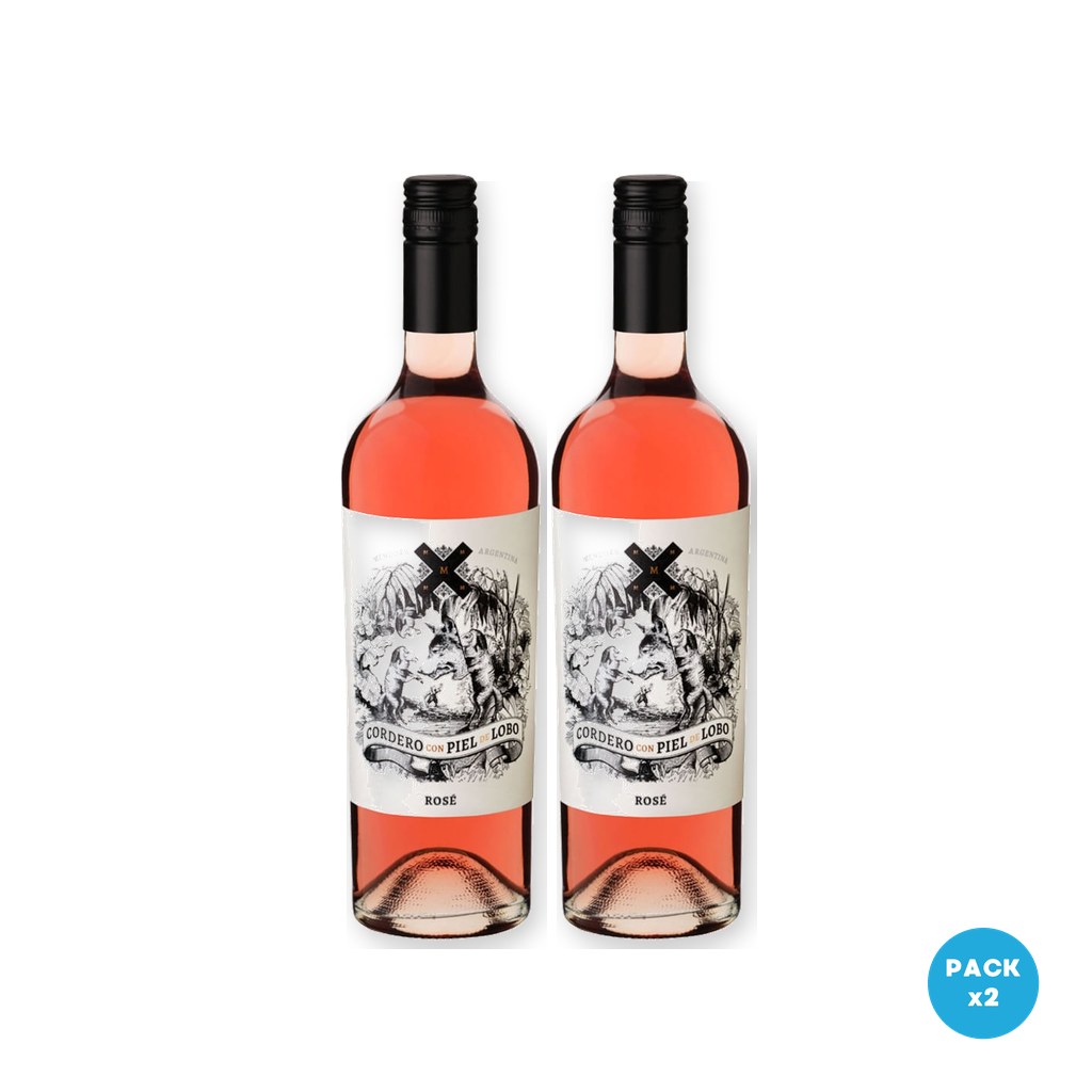 Cordero con Piel de Lobo – Vino Rose 750ml – 2 unidades Cordero con Piel de Lobo - Vino Rose 750ml - 2 unidades
