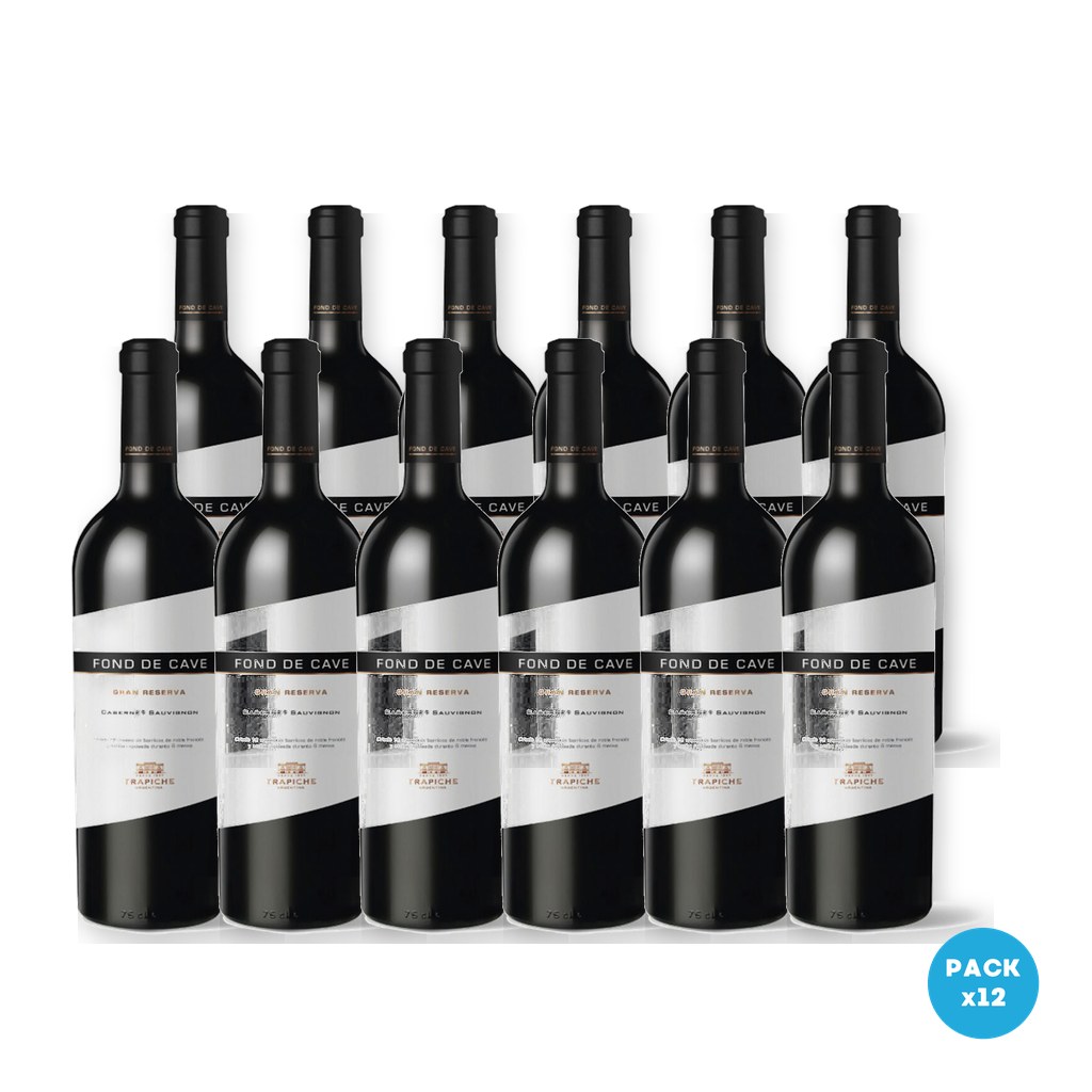 Fond de Cave – Vino Tinto Cabernet Sauvignon Gran Reserva 750ml – 12 unidades Fond de Cave - Vino Tinto Cabernet Sauvignon Gran Reserva 750ml - 12 unidades