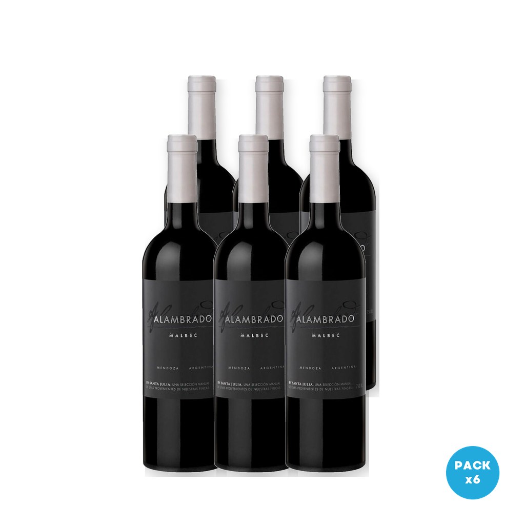 Alambrado - Vino Malbec 750ml - 6 unidades