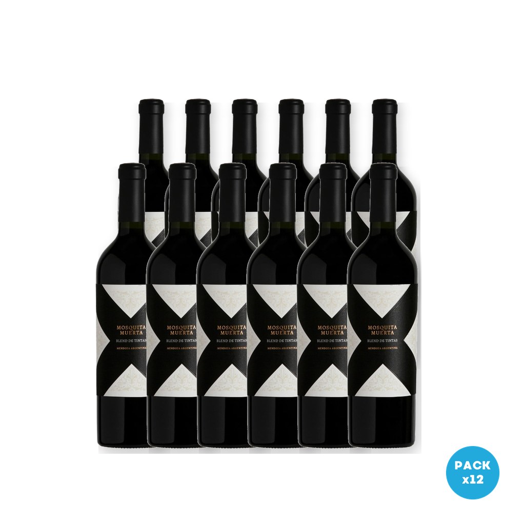 Mosquita Muerta – Vino Blend De Tintas 750ml – 12 unidades Mosquita Muerta - Vino Blend De Tintas 750ml - 12 unidades