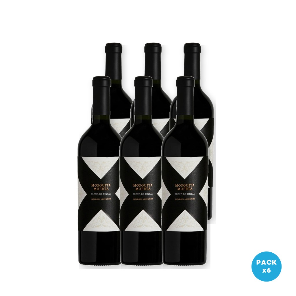 Mosquita Muerta - Vino Blend De Tintas 750ml - 6 unidades