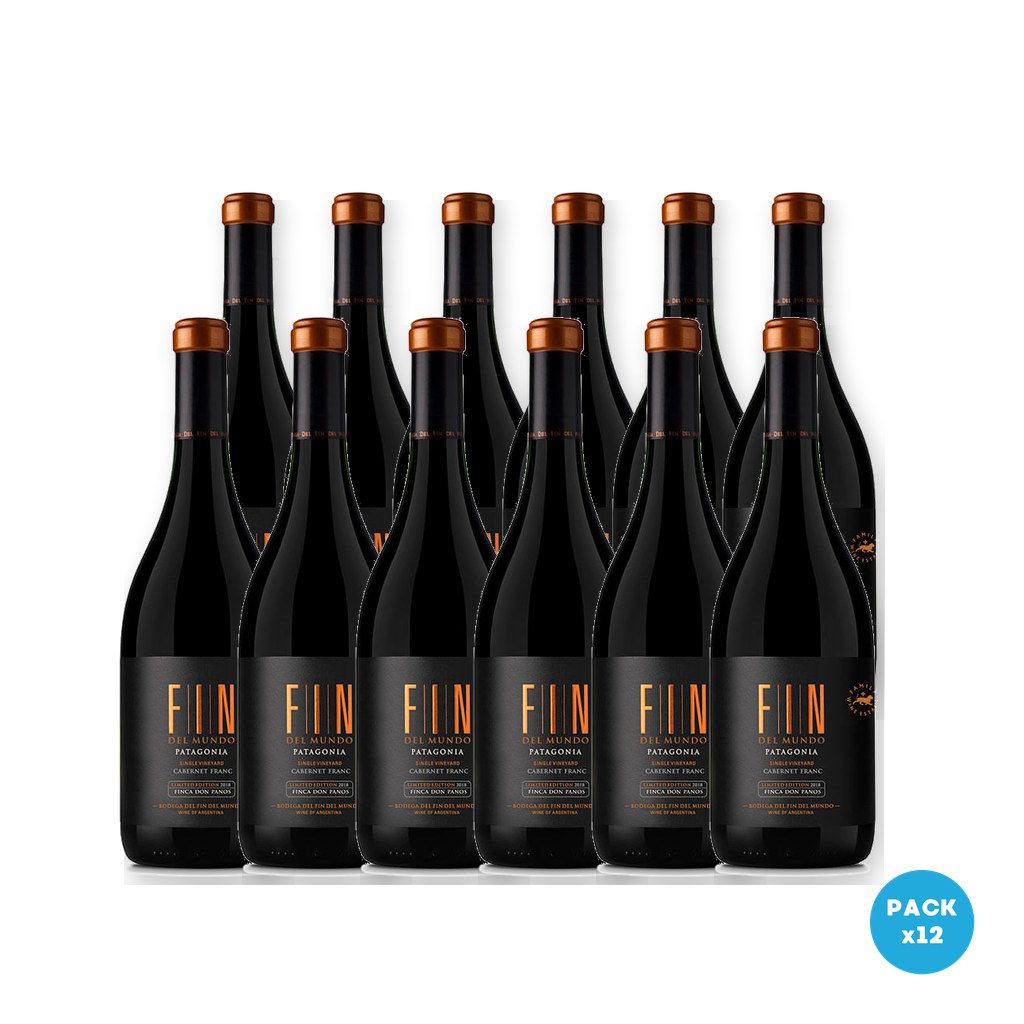 Fin Del Mundo – Vino Fin Cabernet Franc 750ml – 12 unidades Fin Del Mundo - Vino Fin Cabernet Franc 750ml - 12 unidades