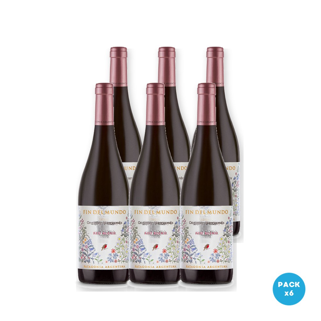 Fin Del Mundo - Vino Organic Vineyards Red Blend 750ml - 6 unidades