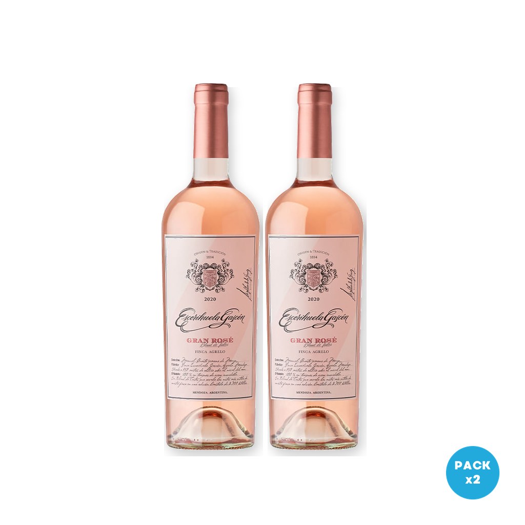 Escorihuela – Vino Rosado Blend Gascon 750ml – 2 unidades Escorihuela - Vino Rosado Blend Gascon 750ml - 2 unidades