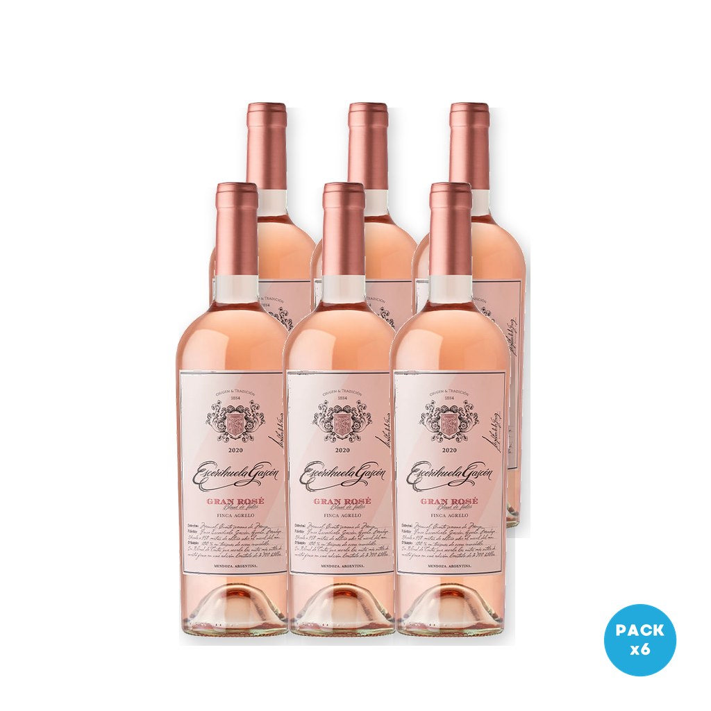 Escorihuela - Vino Rosado Blend Gascon 750ml - 6 unidades