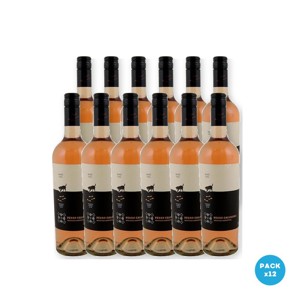 Perro Callejero – Vino Rosé 750ml – 12 unidades Perro Callejero - Vino Rosé 750ml - 12 unidades