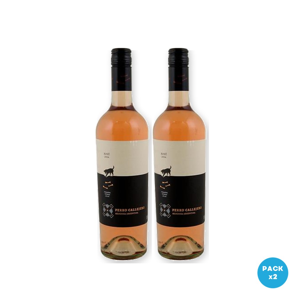 Perro Callejero – Vino Rosé 750ml – 2 unidades Perro Callejero - Vino Rosé 750ml - 2 unidades
