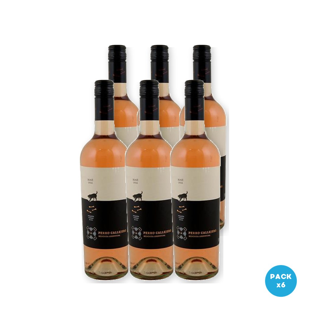 Perro Callejero - Vino Rosé 750ml - 6 unidades