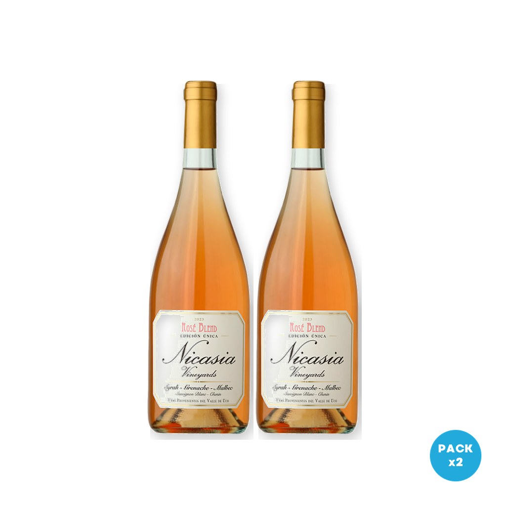 Nicasia – Vino Rose Blend 750ml – 2 unidades Nicasia - Vino Rose Blend 750ml - 2 unidades
