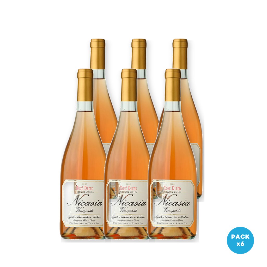 Nicasia - Vino Rose Blend 750ml - 6 unidades